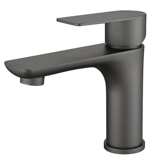 SIMONA Gun Metal Grey Basin Mixer tap
