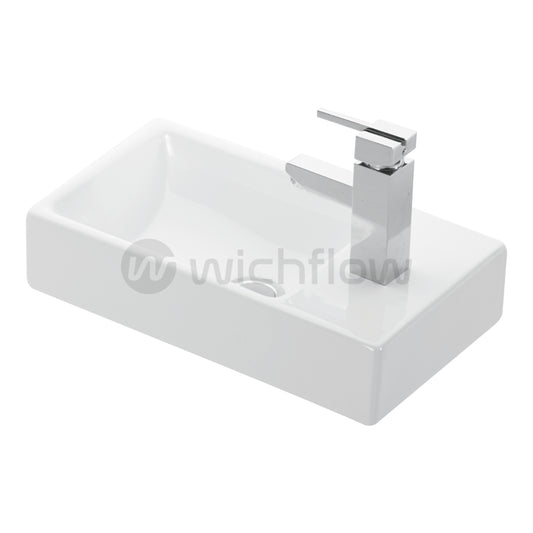 Minos 45.5 x 25.5 x 10cm Wall Hung Wash Basin