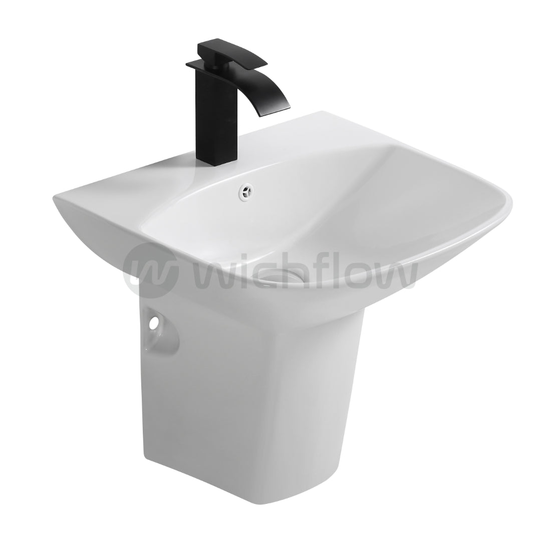 SALVIA Wall Hung Wash basin 56 x 47 x 13.5 CM