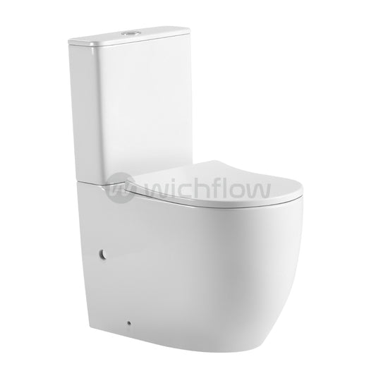 LOTUS Rimless Ultra Premium Close coupled WC with Soft Close Seat Cover