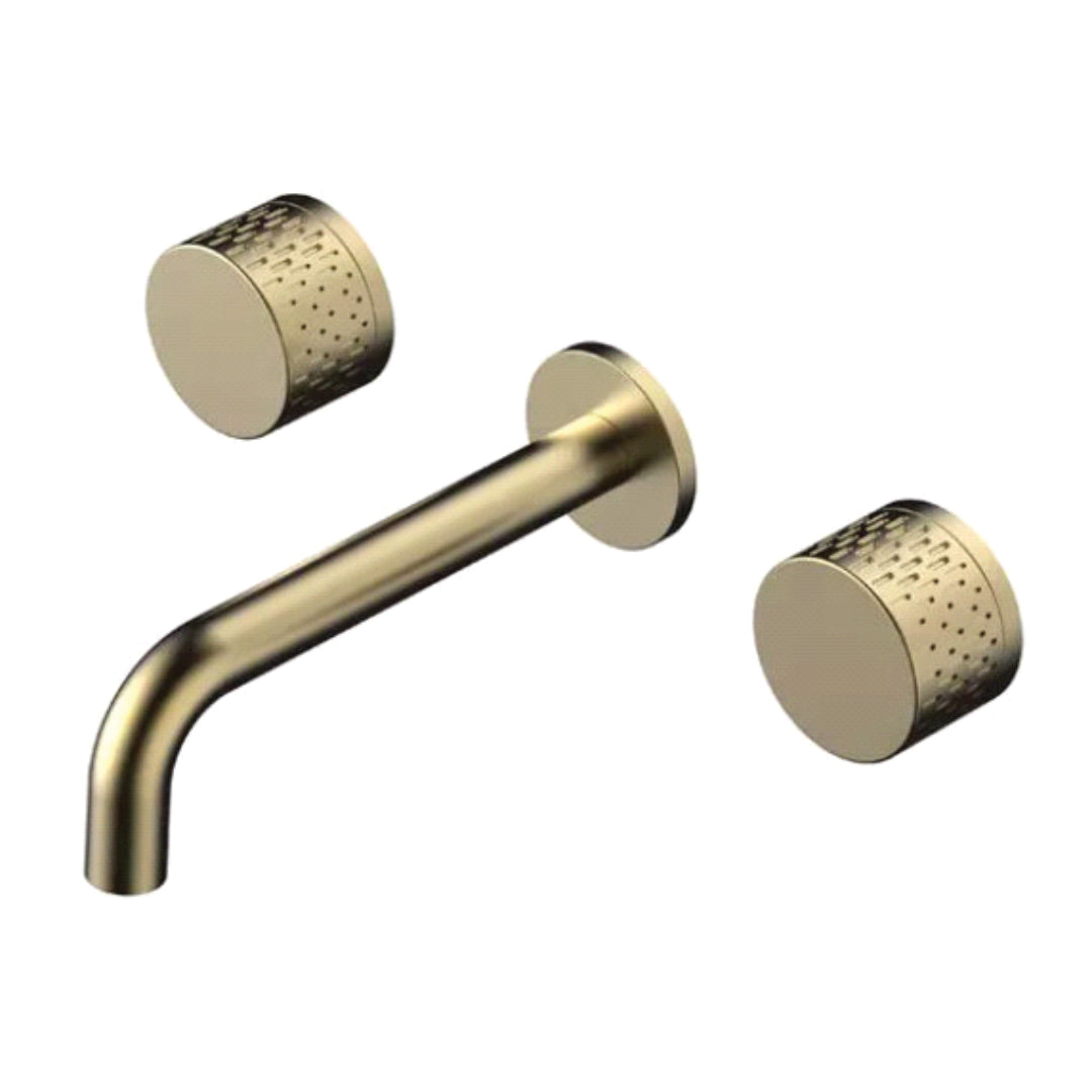 LYNX Brushed Gold Concealed Basin Mixer
