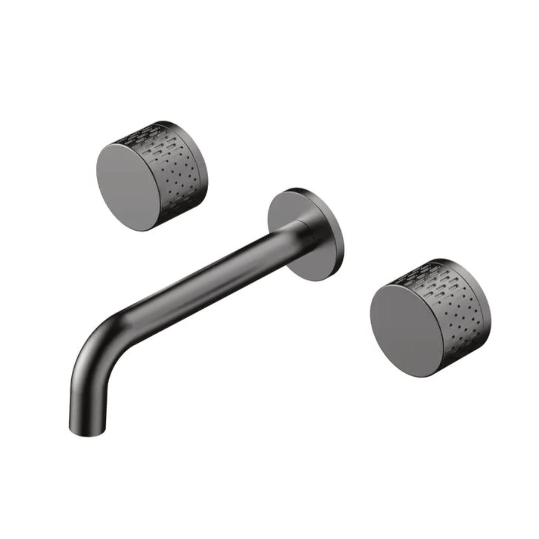 LYNX Gun Metal Grey Concealed Basin Mixer