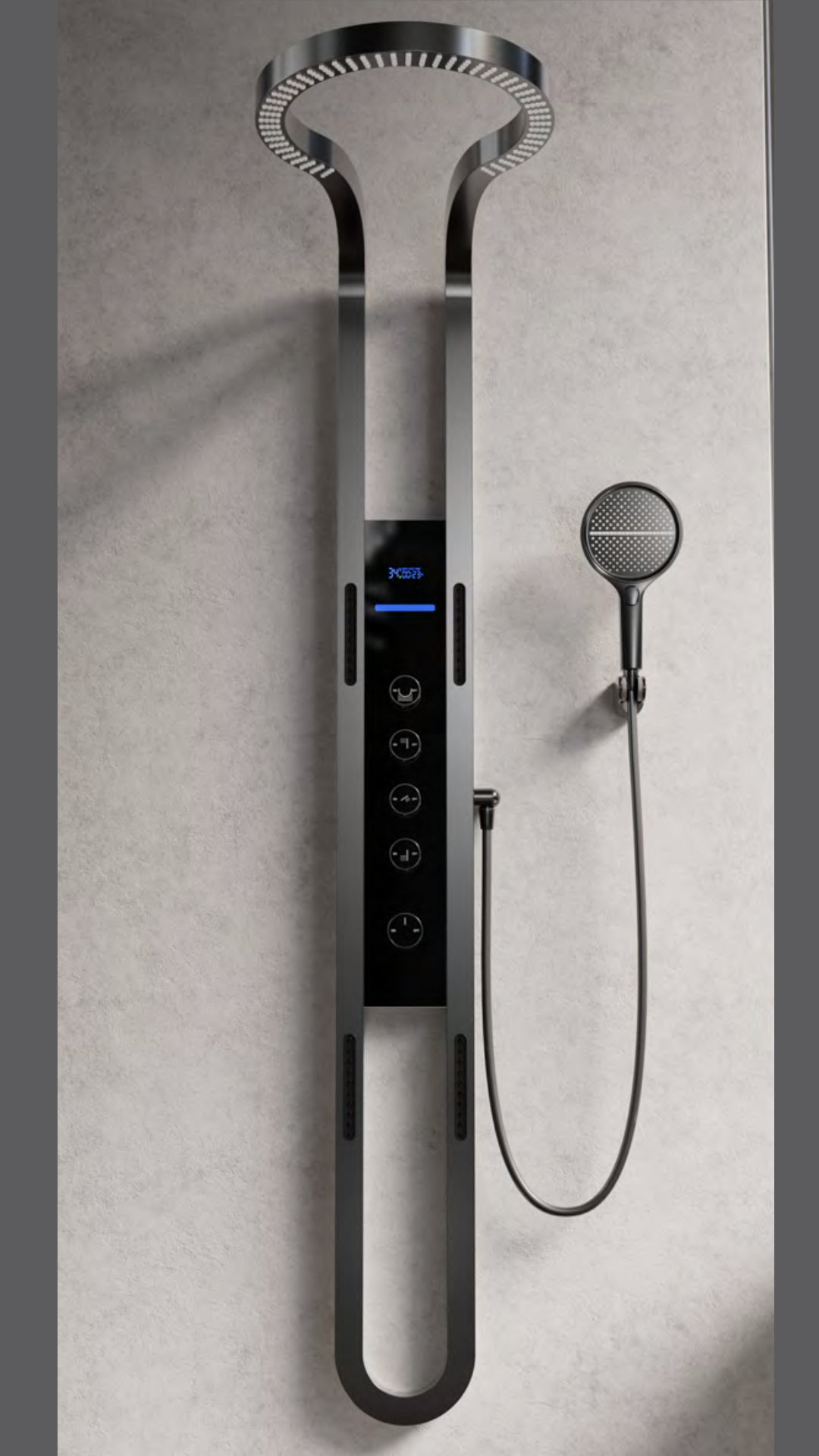 RING series Grey 4 function Shower