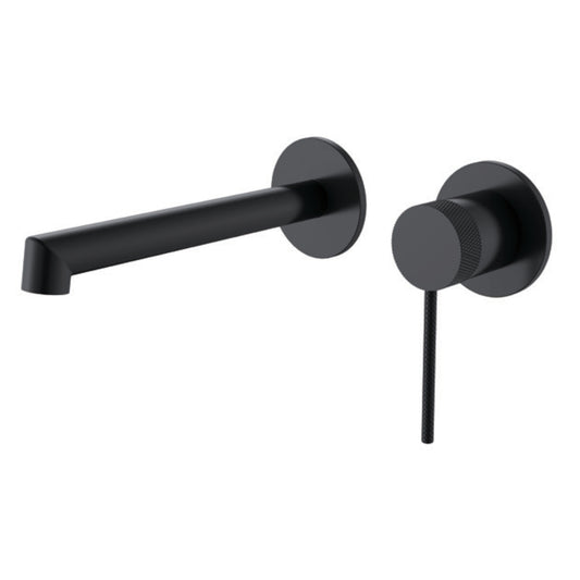 Ring Matte Black Concealed Basin Mixer