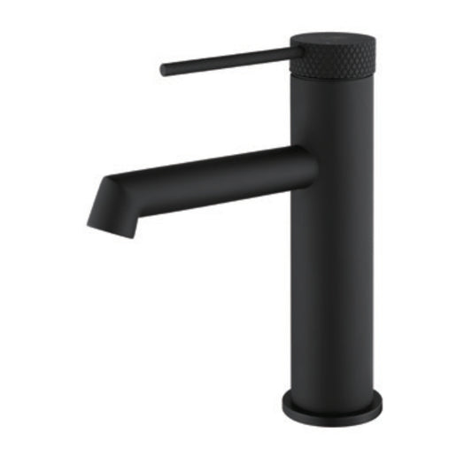 Ring Matte Black Basin Mixer