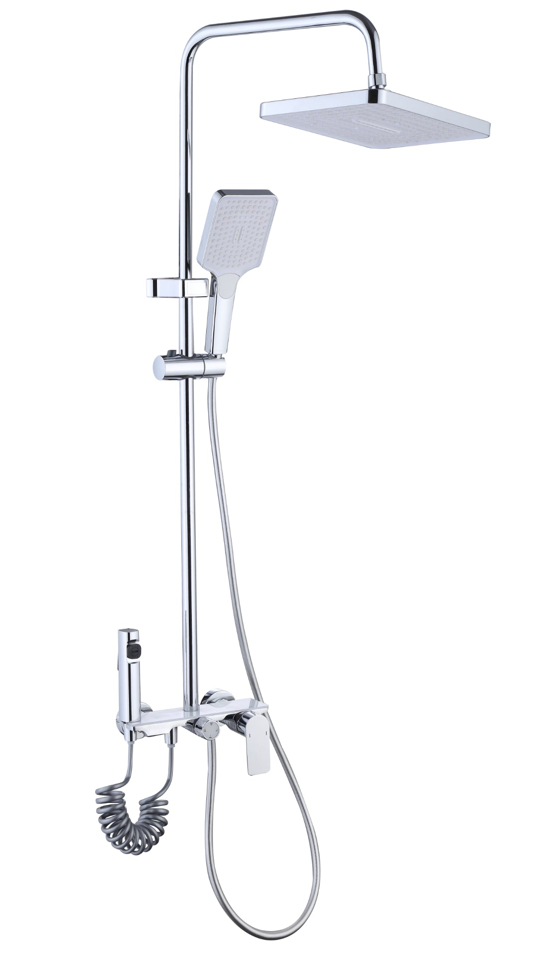 Four Function Chrome Shower Set
