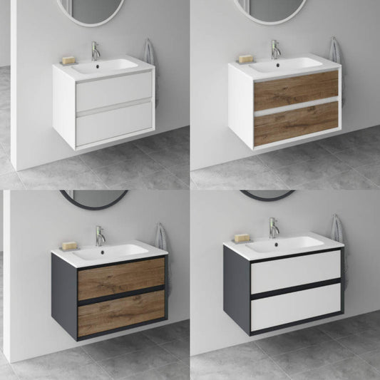 Custom Vanity with Furniture Basin  (65cm, 80cm, 85cm, 100cm)