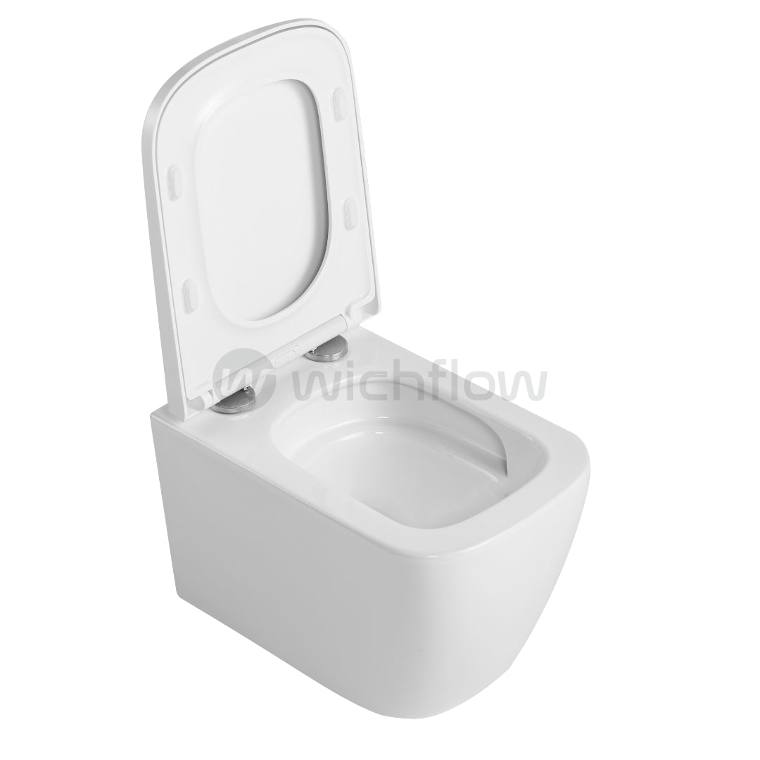 ELIXIR Rimless Wall Hung with Soft close seat cover