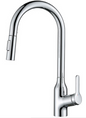 ORION Chrome Pull-Out Kitchen Mixer