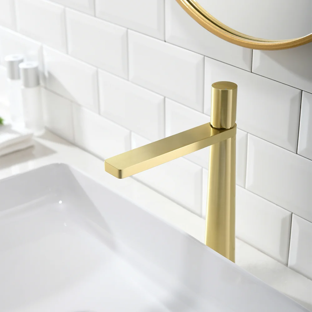 Orion Tall Brushed Gold Basin Mixer (Copy)