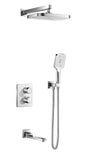 Premium Chrome Concealed five ways Mixer set