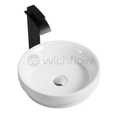 Alvona 40cm round countertop Wash Basin W/out Tap hole
