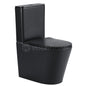 LYRA Ultra Premium Matte Black Close coupled WC with Soft Close Seat Cover