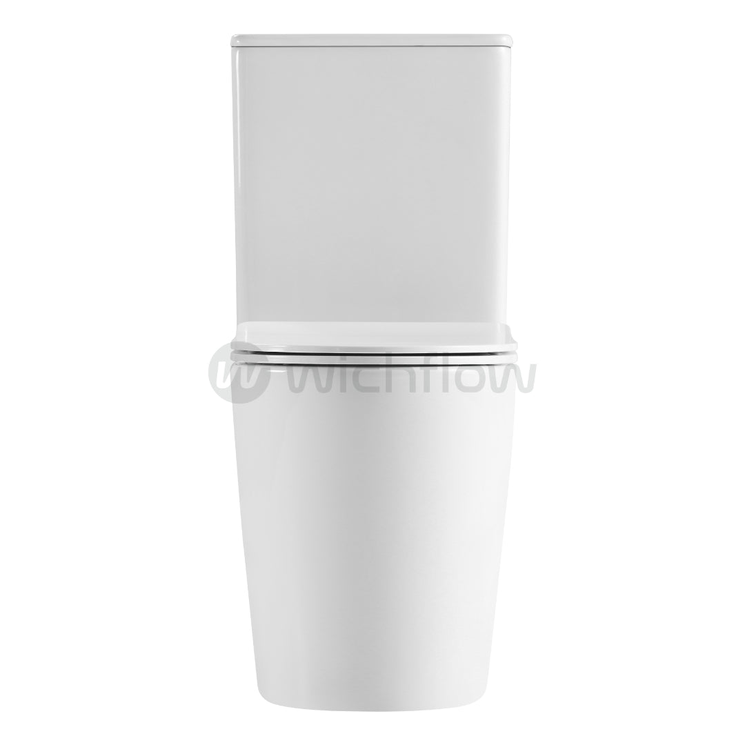 LYRA Rimless Ultra Premium Close coupled WC with Soft Close Seat Cover