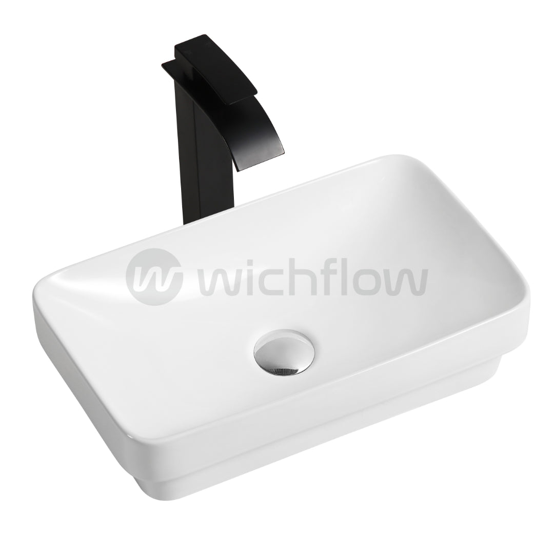 Alvona 49 x 29.5cm countertop Wash Basin W/out Tap hole