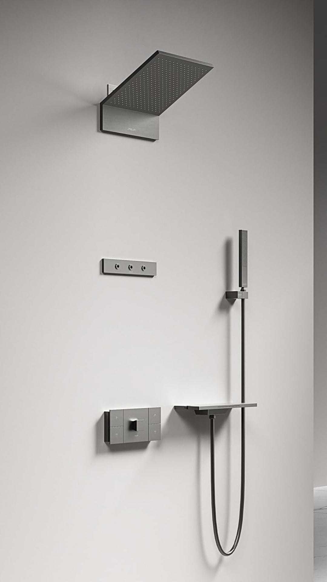 AF series  Chrome 4 function Thermostatic  Shower