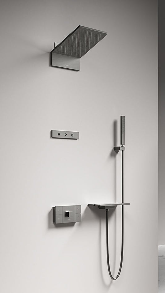 AF series  Chrome 4 function Thermostatic  Shower