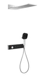 Three function Chrome Thermostatic Shower