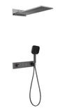 Three function Gun Metal Grey Thermostatic Shower