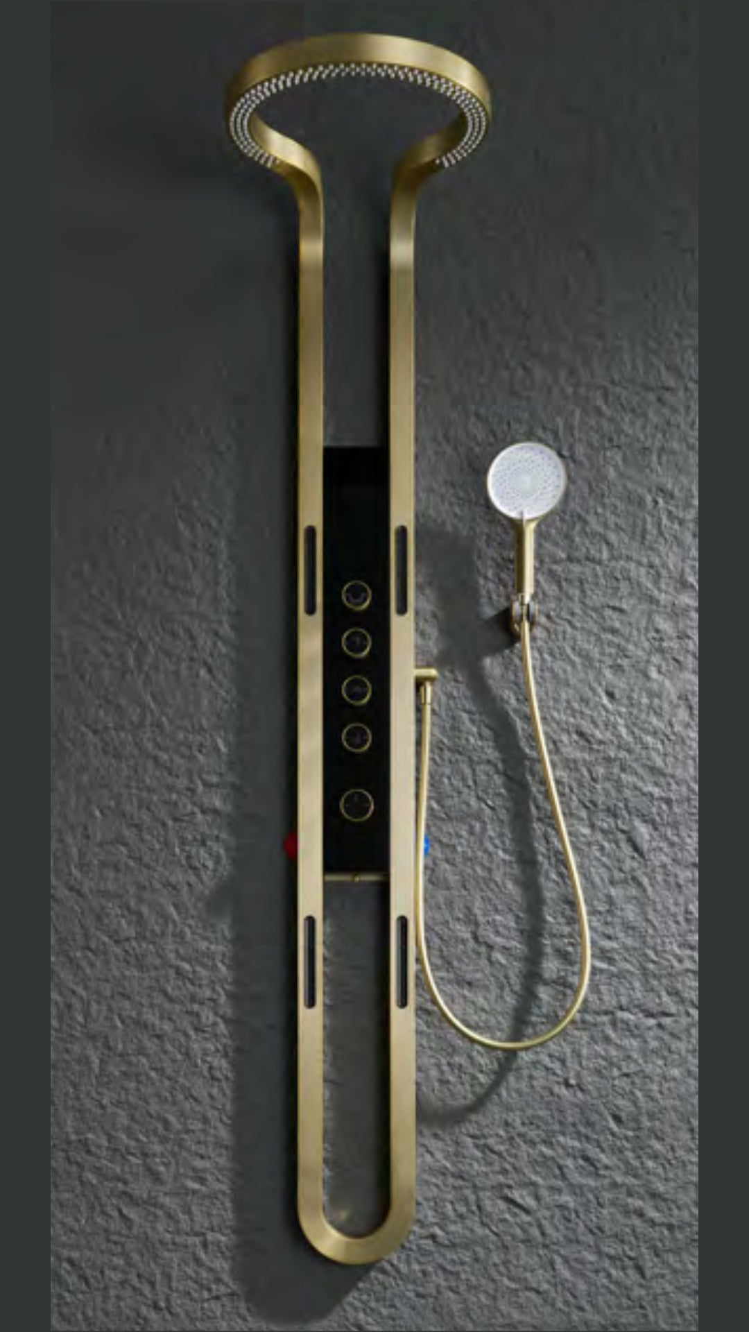 RING series Gold 4 function Shower