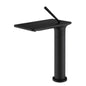 Cascada Tall Matte Black Basin Mixer