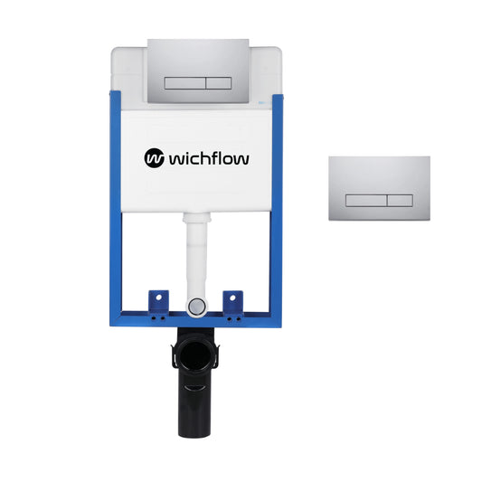 Wichflow Concealed Tank without Frame with Flush Plate