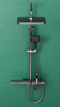 Four Function Gun Metal Grey Premium Shower Set