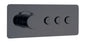 Premium thermostatic Concealed five ways Rain Shower Set
