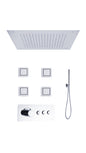 Premium thermostatic Concealed five ways Rain Shower Set