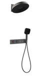 Three function Gun Metal Grey Thermostatic Shower