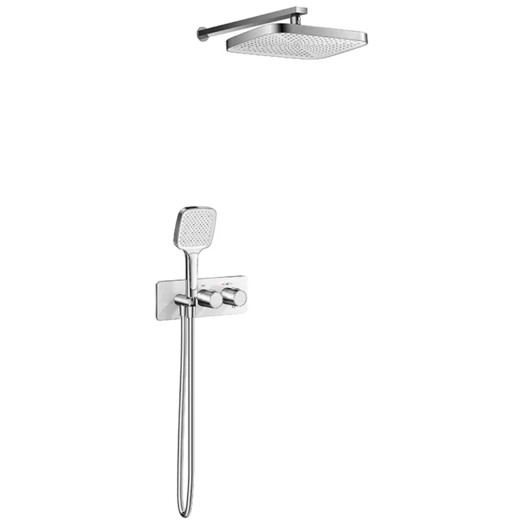Premium thermostatic Concealed four ways Mixer set