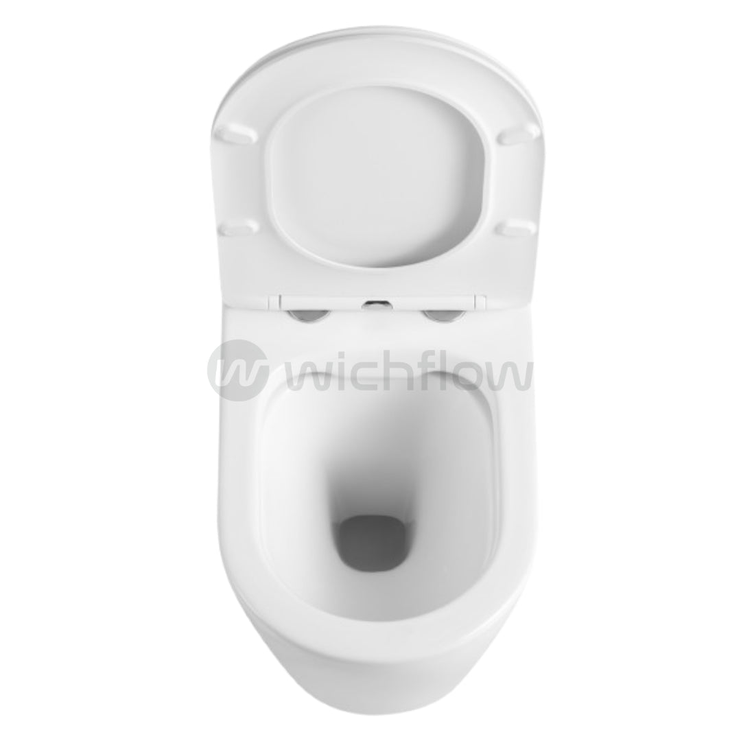 ELEGANCE Rimless Wall Hung with Soft close seat cover