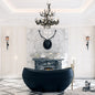 Matt Black Adonis Freestanding Bathtub