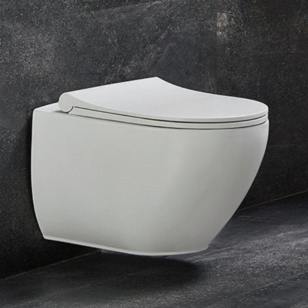 KNIDOS Rimless Wall Hung with Soft close seat cover