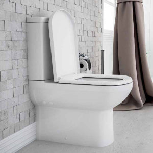 Safir Close coupled WC with Soft Close Seat Cover
