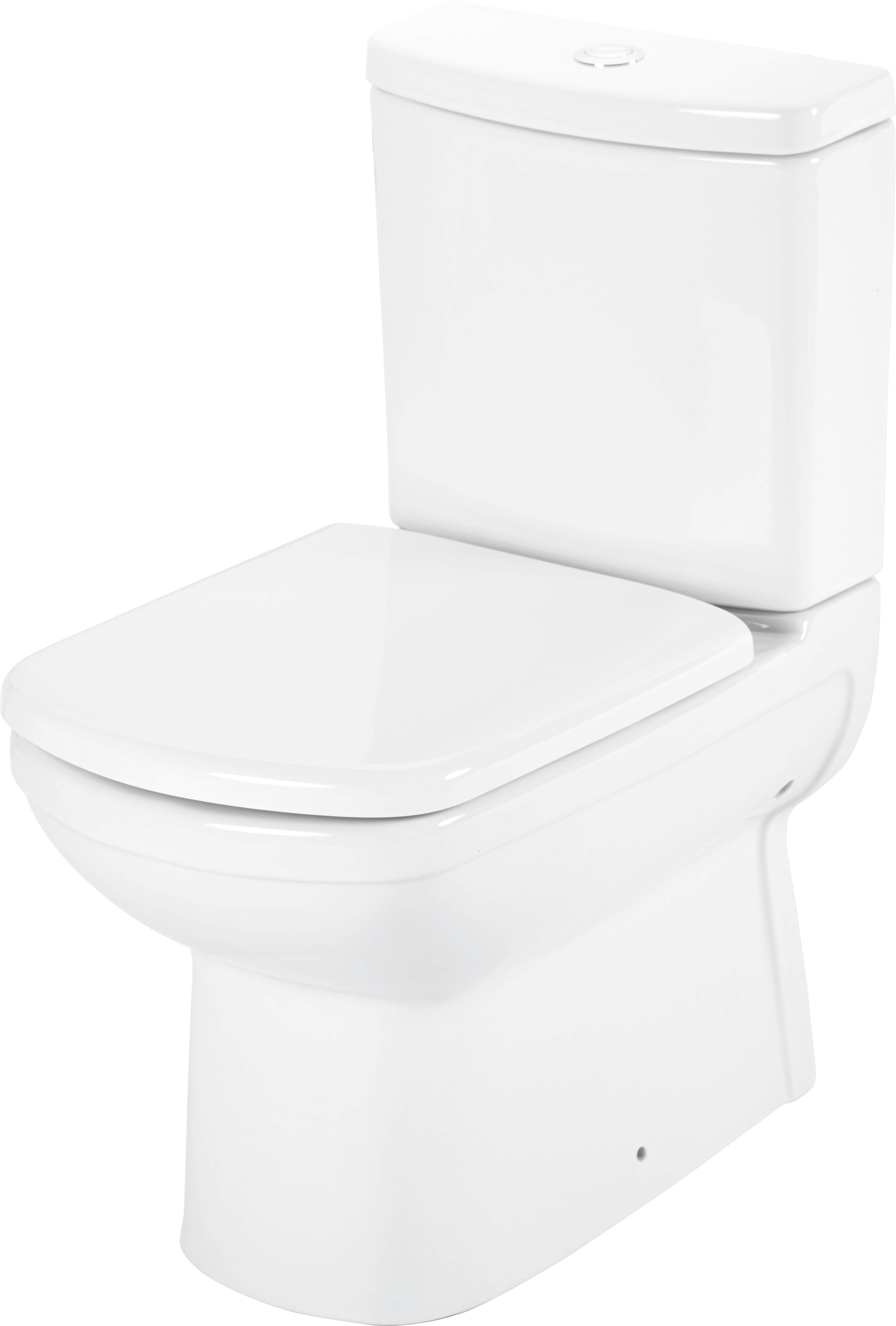 Safir Close coupled WC with Soft Close Seat Cover